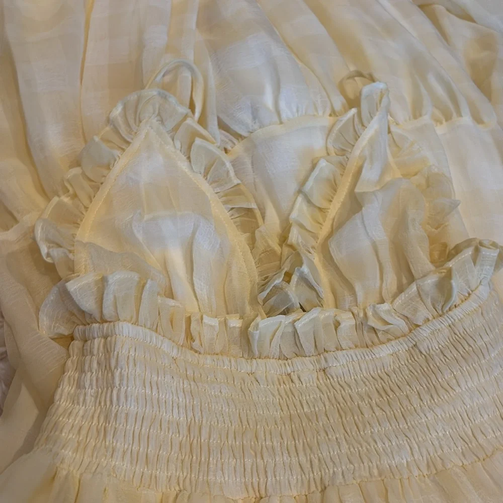 Vici  Yellow Summer Dress - Picture 8 of 12